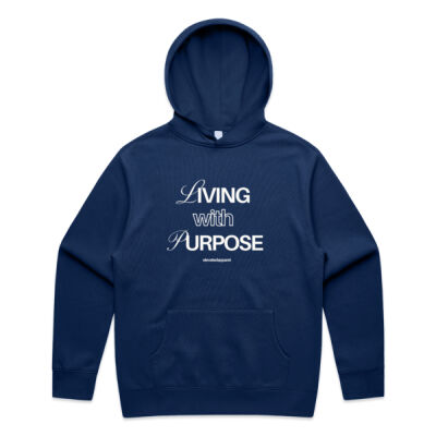 Living with Purpose - Relaxed Unisex Hoodie Thumbnail